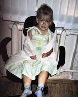 Елизавета Кононова в детстве