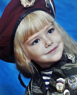 Елизавета Кононова в детстве