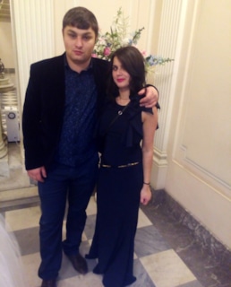 Виолетта Полякова с мужем