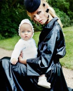 Наташа Поли с дочкой