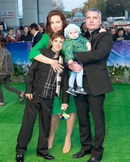 Владимир Абашкин с семьей