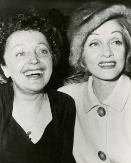 Эдит Пиаф и Марлен Дитрих