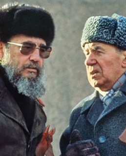 Фидель Кастро и Андрей Громыко