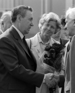 Андрей Громыко и федеральный президент Германии Рихард фон Вайцзеккер