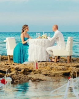 Александра Воробьёва и Павел Швецов на Кипре