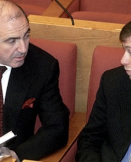 Борис Березовский и Роман Абрамович