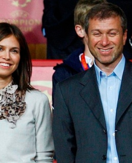 Дарья Жукова и Роман Абрамович