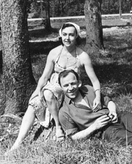 Алла Парфаньяк с мужем