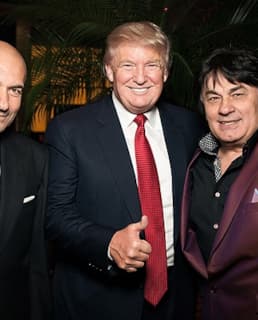 Donald Trump, Alexander Serov e Igor Krutoy