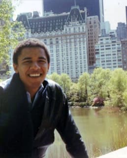 Barack Obama en su juventud