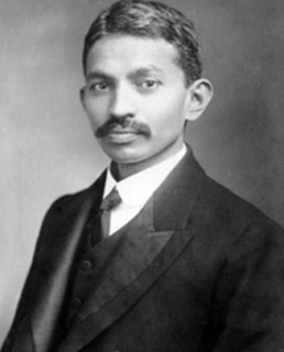 Махатма Ганди в молодости