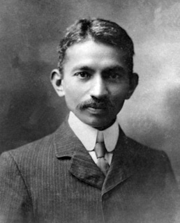 Махатма Ганди в молодости