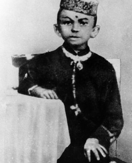 Махатма Ганди в детстве