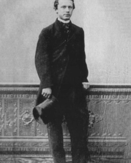 Петр Чайковский в молодости