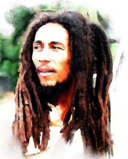 Портрет Боба Марли