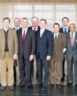 Максим Яковлев с коллегами