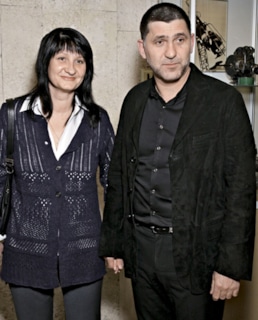 Сергей Пускепалис с женой Еленой