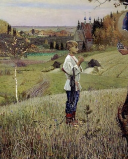 «Видение отроку Варфоломею» . Михаил Нестеров