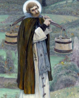 «Труды Сергия Радонежского». Художник Михаил Нестеров