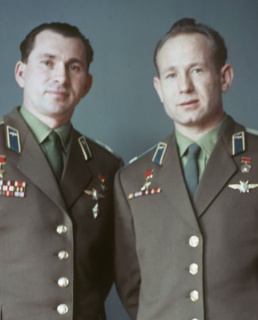 Павел Беляев и Алексей Леонов