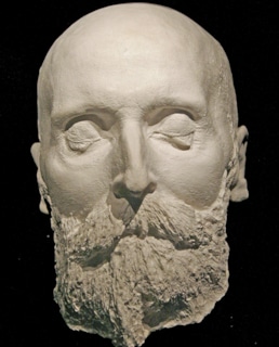 Посмертная маска ​Альфреда Нобеля