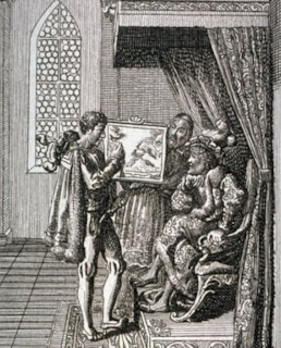 Христофор Колумб перед королем Португалии