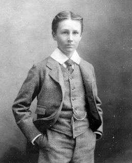 Франклин Рузвельт в детстве