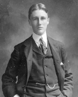 Франклин Рузвельт в молодости