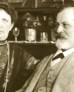 Зигмунд Фрейд и Марта Бейрнайс