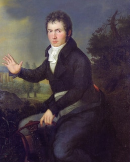 Людвиг ван Бетховен в молодости