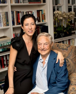 Джордж Сорос с женой