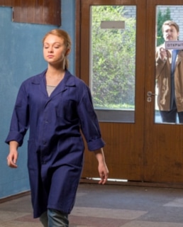 Дарья Пармененкова, Михаил Пшеничный в фильме «Проще пареной репы»