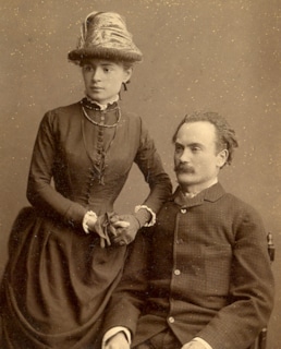 Иван Франко с женой