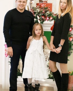 Кристина Пименова с родителями