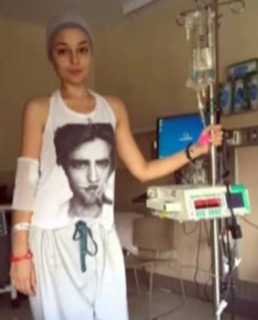 Стелла Барановская в больнице