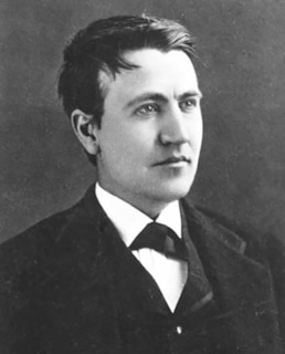 Томас Эдисон в молодости