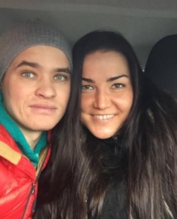 Татьяна Акимова с мужем