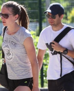 Дарья Домрачева и Уле-Эйнар Бьорндален