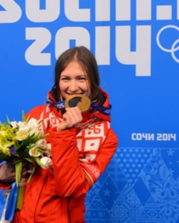 Дарья Домрачева на ОИ в Сочи