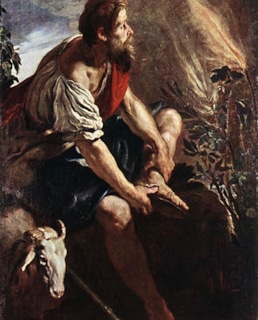 Моисей перед пылающим кустом