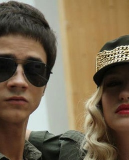 Константин Попов и Линда Табагари