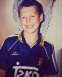 Сергей Устюгов в детстве