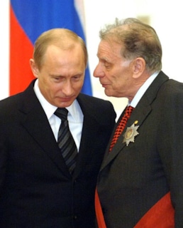 Жорес Алферов и Владимир Путин