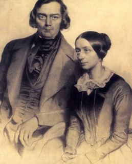 Роберт Шуман и Клара Шуман