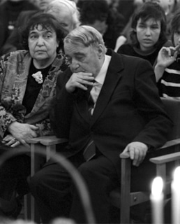 Лев Гумилев в старости