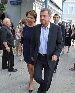 Татьяна Дьяченко и Валентин Юмашев