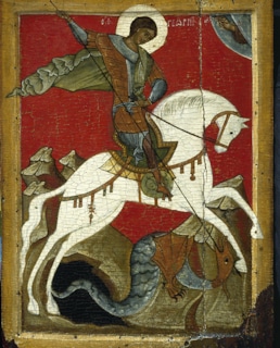 Чудо Георгия Победоносца о змие