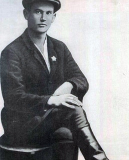 Александр Фадеев в молодости