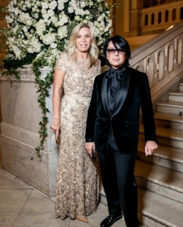 Марина Юдашкина и Валентин Юдашкин