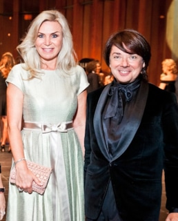 Марина Юдашкина и Валентин Юдашкин